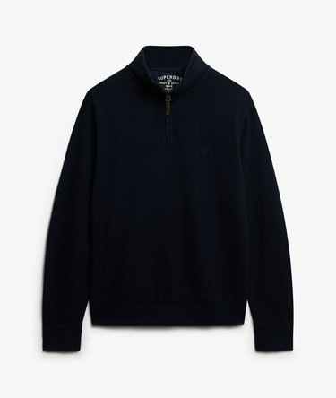 Classic Essential Half Zip Jumper Image 6