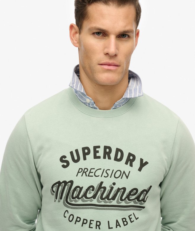 Vintage Wash Relaxed Crew Sweatshirt