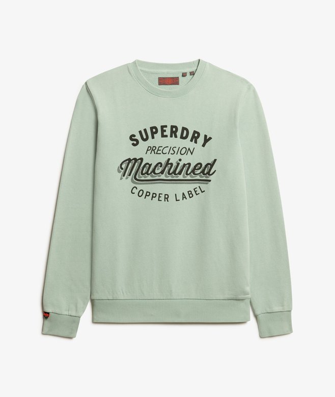 Vintage Wash Relaxed Crew Sweatshirt