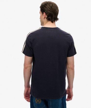 Vintage Athletic Stripe T-Shirt Image 4