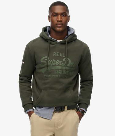 Vintage Logo Tonal Hoodie Image 1