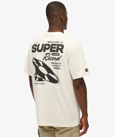 Record Label Oversized T-Shirt Image 1