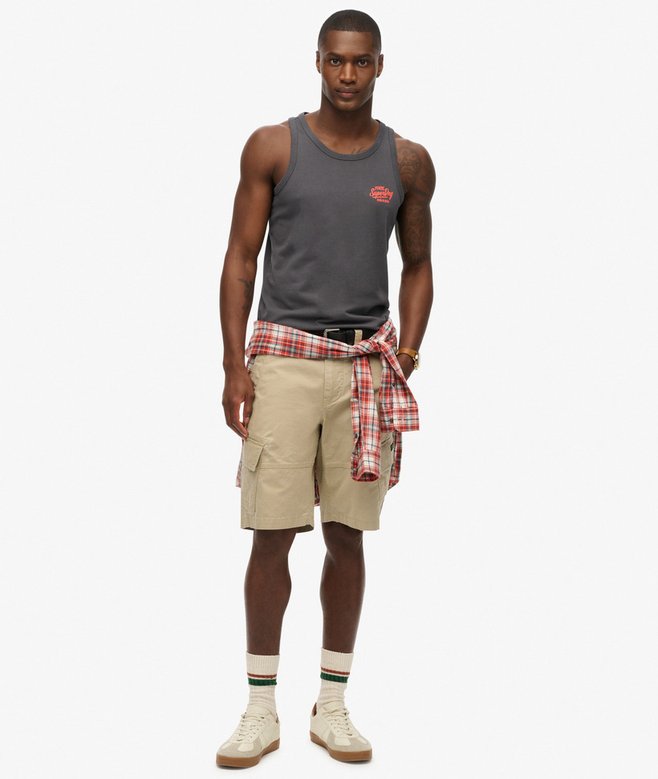 Contrast Script Vest