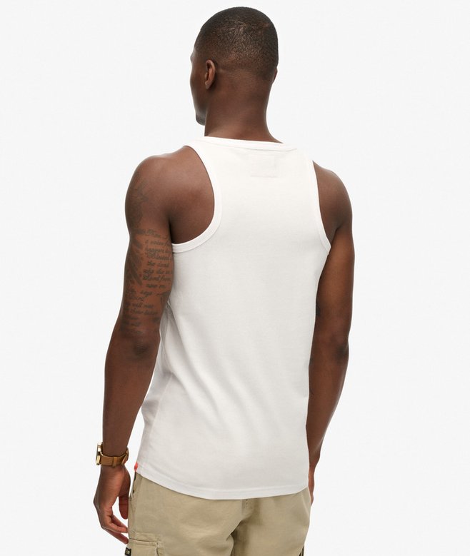 Contrast Script Vest