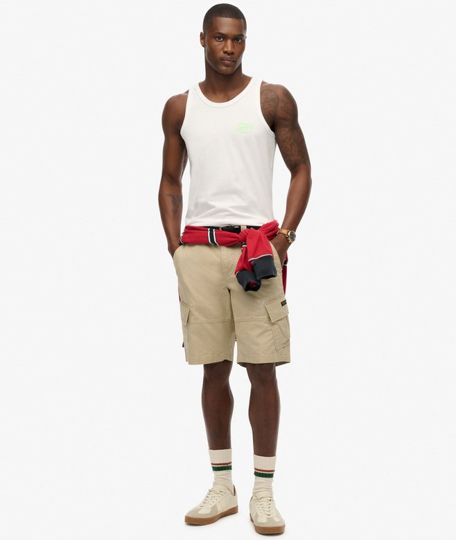 Contrast Script Vest