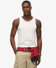 Contrast Script Vest