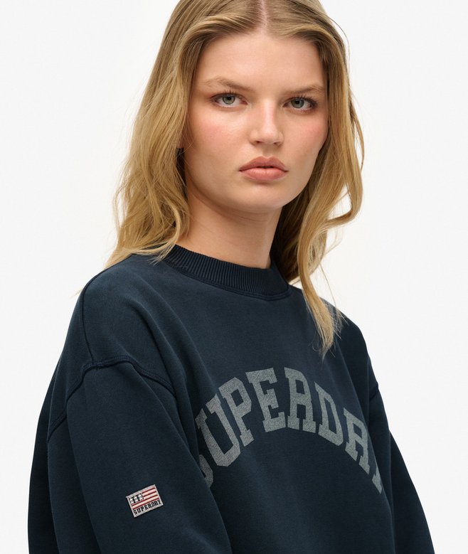 Athletic Essentials Slouchy Crew Sweatshirt