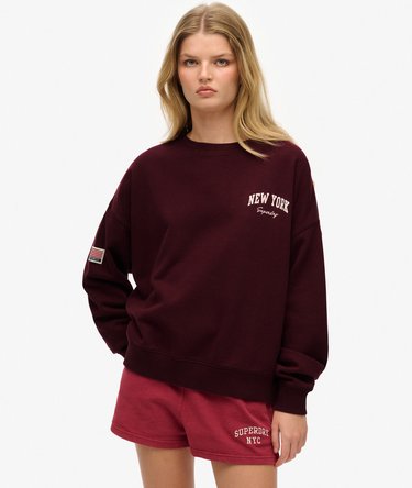 Athletic Essentials Relaxed Crew Sweatshirt Image 1