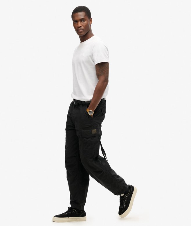 Organic Cotton Vintage Parachute Cargo Pants