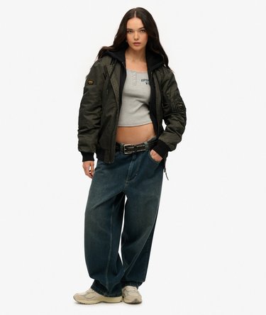 Bomber militaire MA1 oversize Image 2