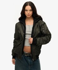 Oversized Military MA1 Bomber Jacket