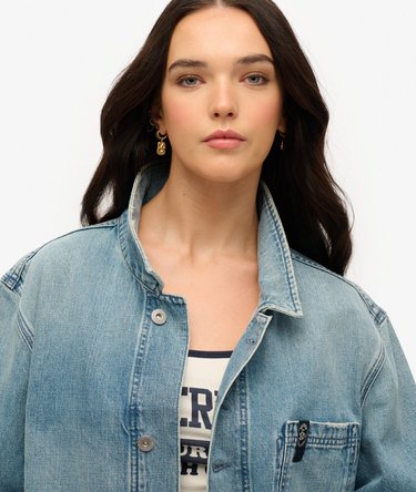 Cazadora de corte extragrande Workwear Merchant Store Image 3
