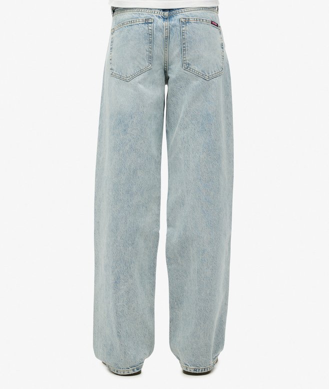 Mid Rise Wide Leg Jeans