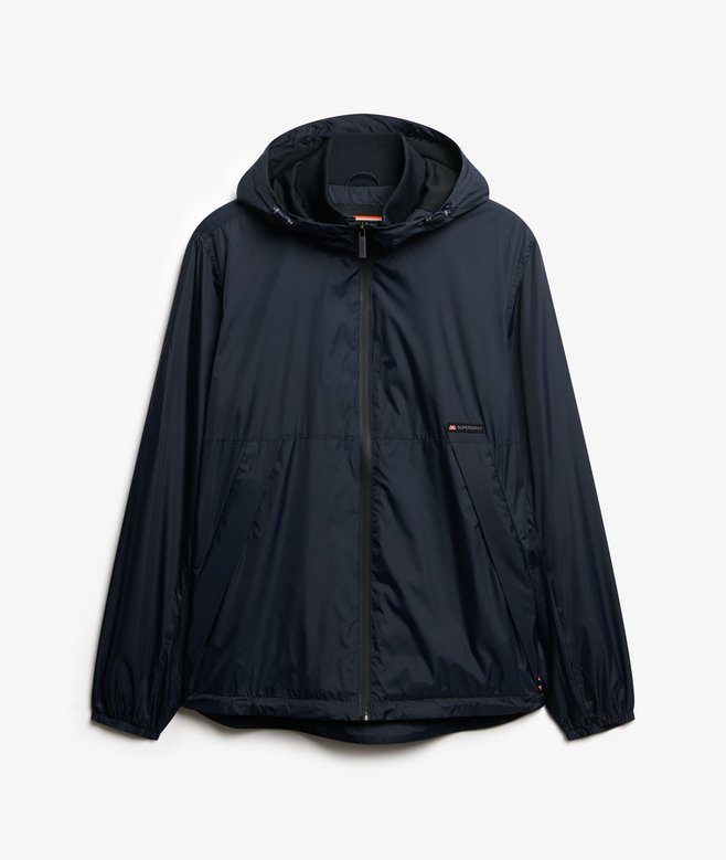 Hooded Logo Windbreaker Jacket