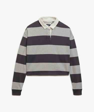 Athletic Essentials Stripe Rugby Top Image 5