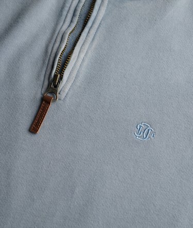 Klassischer Essential Pullover mit halblangem Reißverschluss Image 5