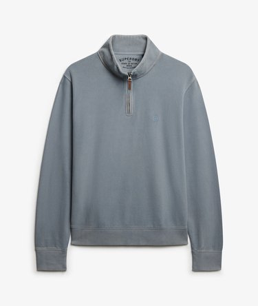 Klassischer Essential Pullover mit halblangem Reißverschluss Image 6