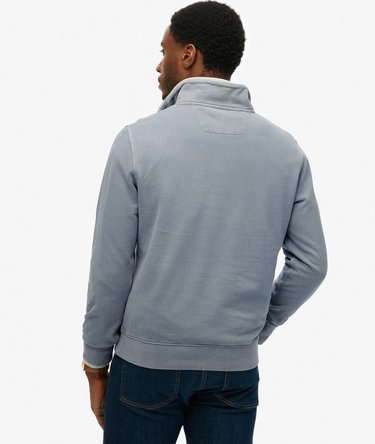 Klassischer Essential Pullover mit halblangem Reißverschluss Image 4