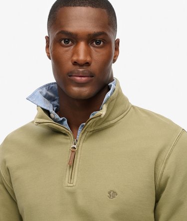 Classic Essential Half Zip Jumper Image 3