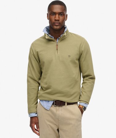 Classic Essential Half Zip Jumper Image 1