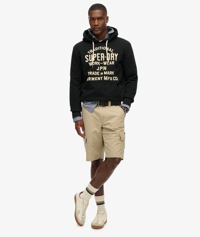 Workwear Flock Graphic Hoodie (5) 4.2 out of 5 stars, 5 reviews More Colours Available Price £29.99 Price reduced from £59.99 to You Save 50%