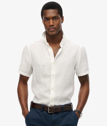 Vacation Linen Short Sleeve Shirt Image 1