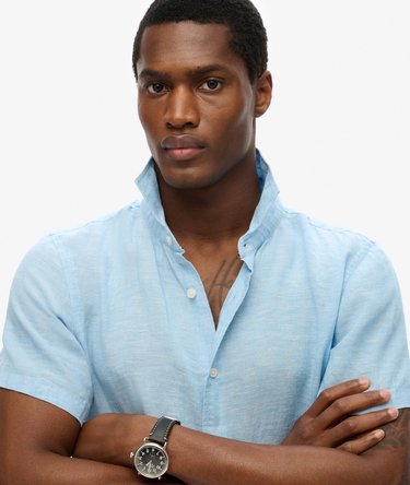 Vacation Linen Short Sleeve Shirt Image 3