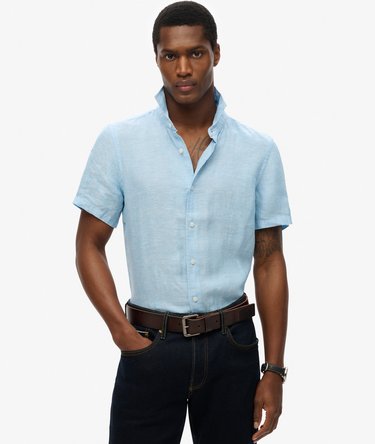 Vacation Linen Short Sleeve Shirt Image 1