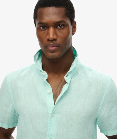 Vacation Linen Short Sleeve Shirt Image 3