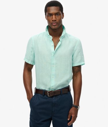 Vacation Linen Short Sleeve Shirt Image 1