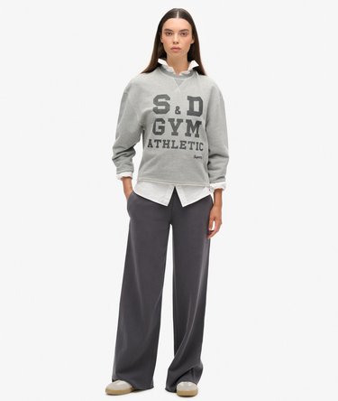 Vintage Wash Straight Joggers Image 2