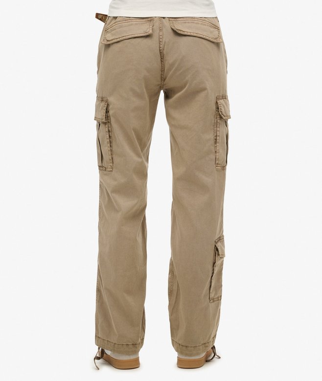 Low Rise Straight Cargo Pants