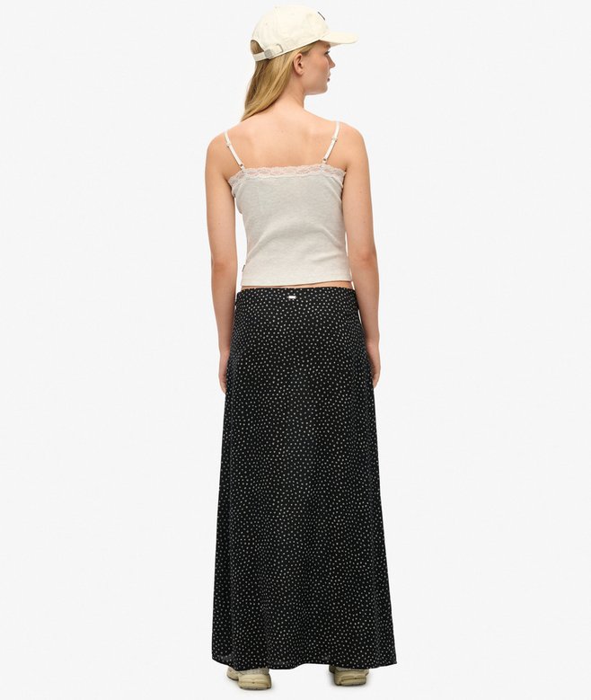 Column Maxi Skirt