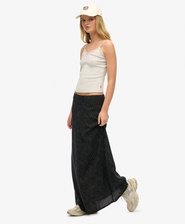 Column Maxi Skirt