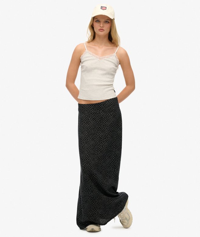 Column Maxi Skirt