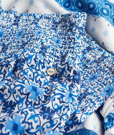 Printed Maxi Skirt Image 6