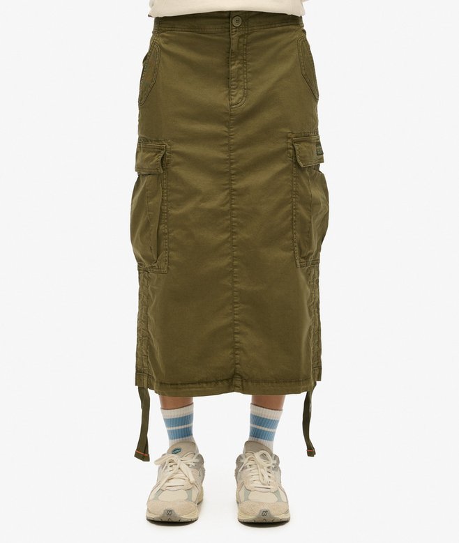Cargo Midi Skirt