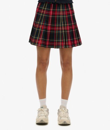 Check Mini Skirt Image 1