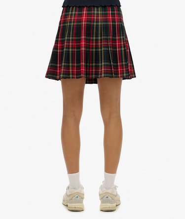Check Mini Skirt Image 3