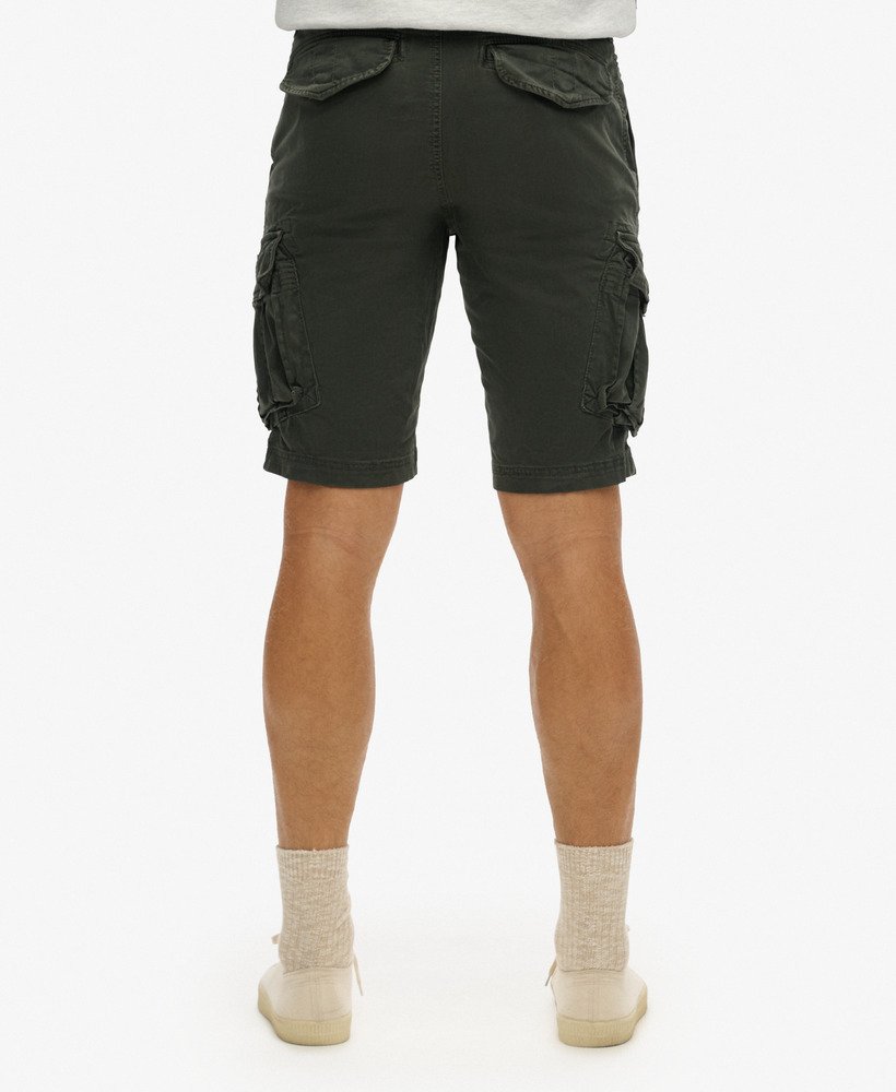 mens Core Cargo Shorts in Surplus Goods Olive Green | Superdry US