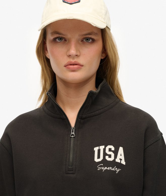 Athletic Essentials Half Zip Jumper