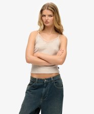 Essential Lace Trim Cami Top