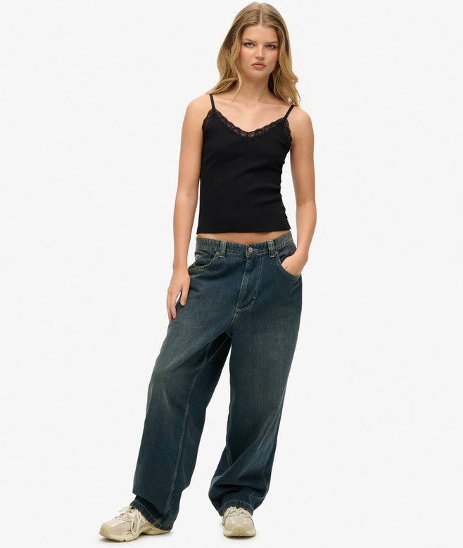 Essential Lace Trim Cami Top