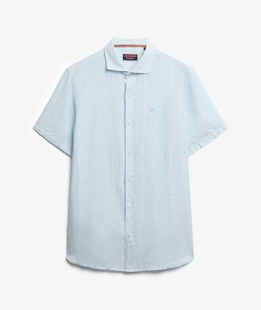 SD Embroidered Vacation Linen Shirt Image 6