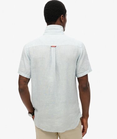 SD Embroidered Vacation Linen Shirt Image 4