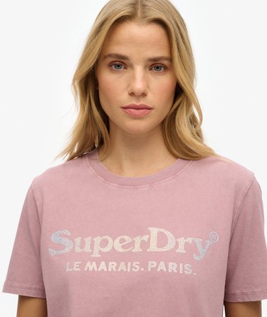 Venue Metallic Relaxed T-Shirt Image 2