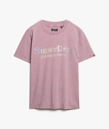 Venue Metallic Relaxed T-Shirt Image 5