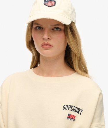 Athletic Essentials Relaxed Crew Sweatshirt Image 3