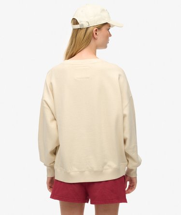Athletic Essentials Relaxed Crew Sweatshirt Image 4