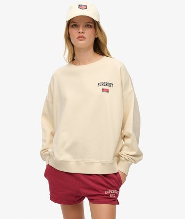 Athletic Essentials Relaxed Crew Sweatshirt Image 1